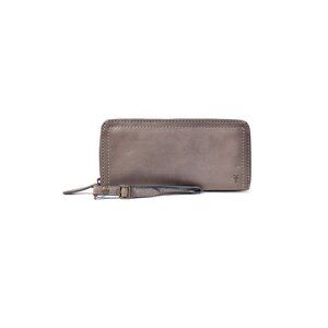 Frye Lily Zip Wallet Organizer Leather Wallet with Wristlet